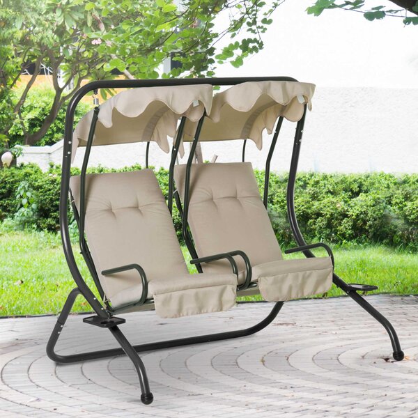 Otterburn patio porch swing 2024 with stand